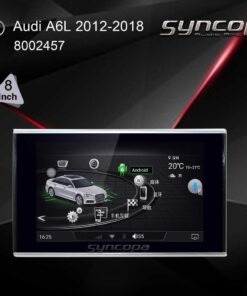 מולטימדיה לאודי A6L 2012-2018 (8 אינץ')