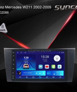 פנל למולטימדיה מרצדס-בנץ W211 2002-2009 (8 אינץ')