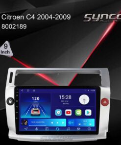 פנל למולטימדיה סיטרואן C4 2004-2009 (9 אינץ')